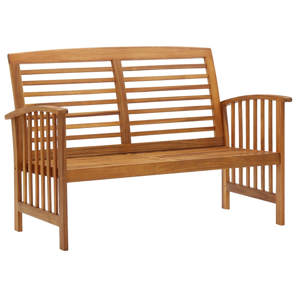 vidaXL Salon de jardin 4 pcs Bois d'acacia solide