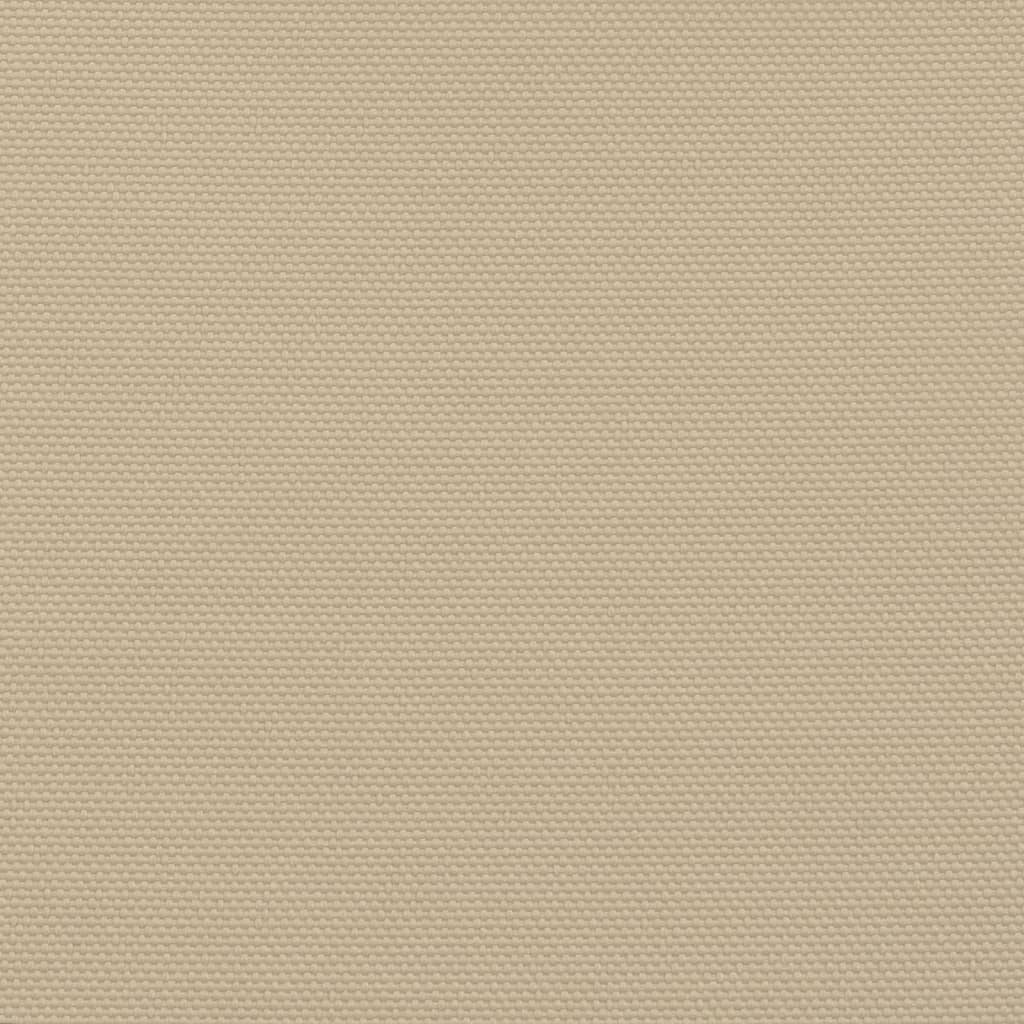 vidaXL Voile de parasol tissu oxford triangulaire 3x4x4 m beige