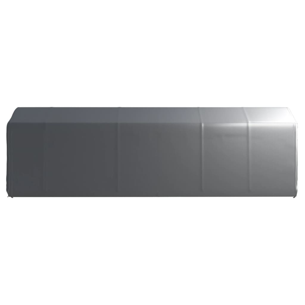 vidaXL Tente de rangement 300x750 cm Acier Gris