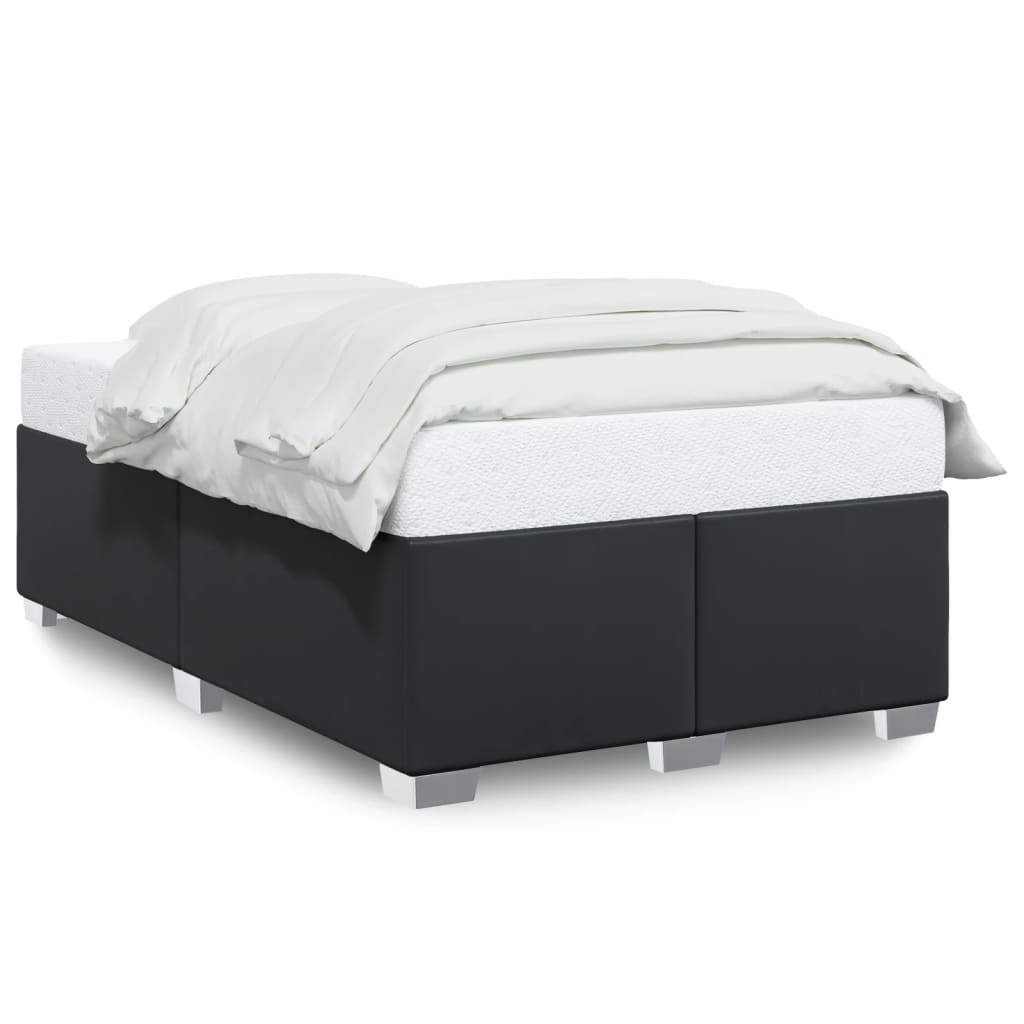 vidaXL Cadre de lit sans matelas noir 120x200 cm similicuir