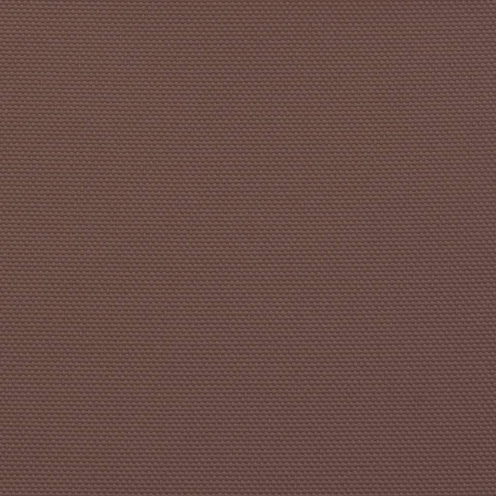 vidaXL Voile de parasol tissu oxford rectangulaire 3,5x5 m marron