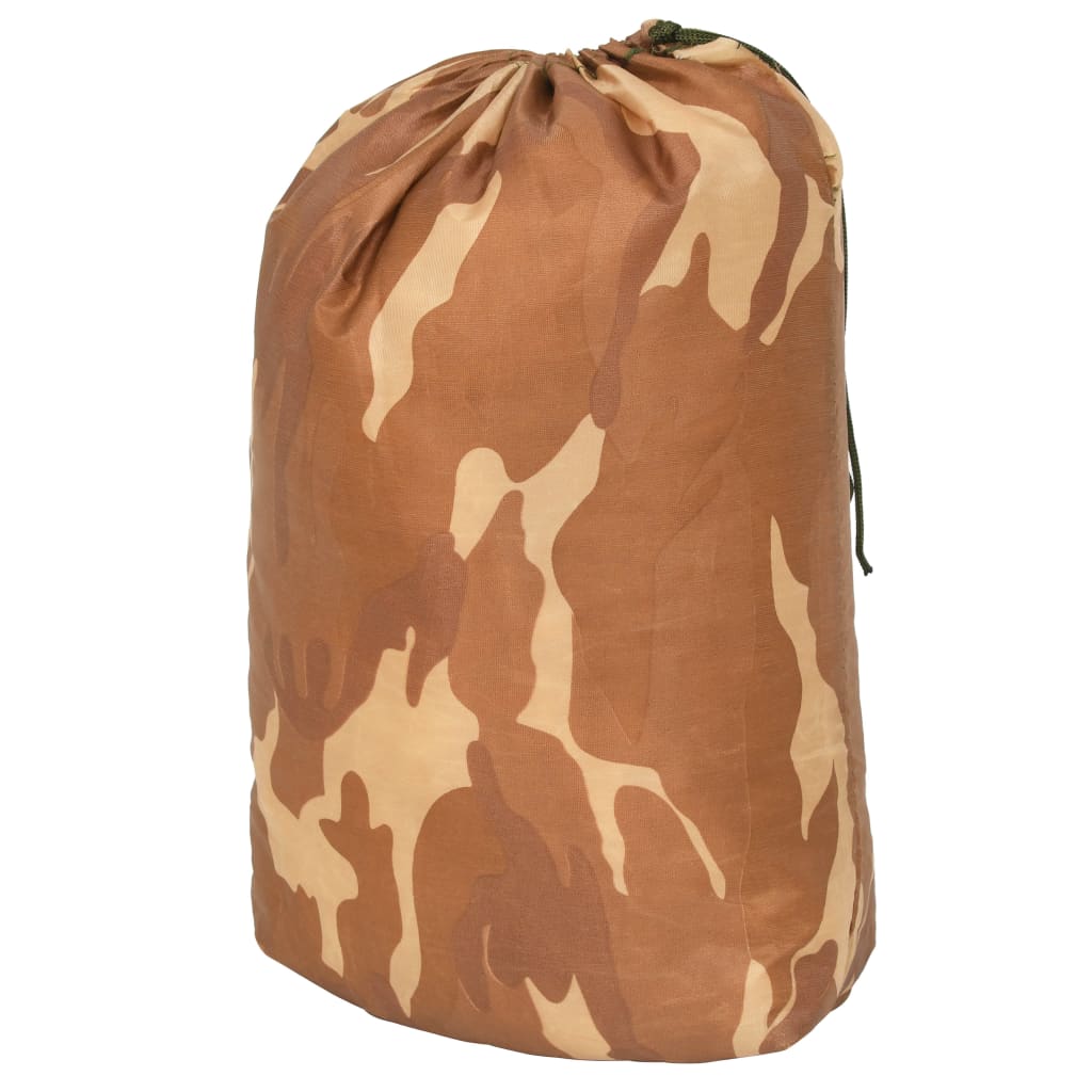 vidaXL Filet de camouflage avec sac de rangement 2x3 m Beige