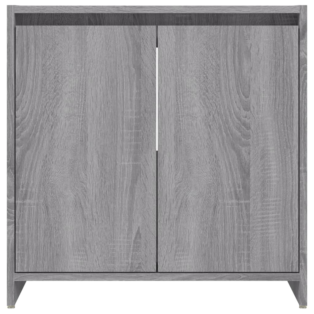 vidaXL Armoire de bain Sonoma gris 60x33x61 cm Bois d'ingénierie