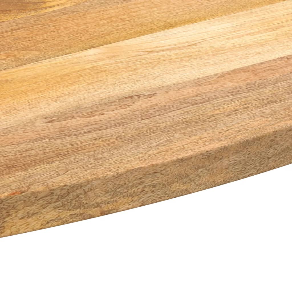 vidaXL Dessus de table 80x40x2,5 cm ovale bois massif de manguier