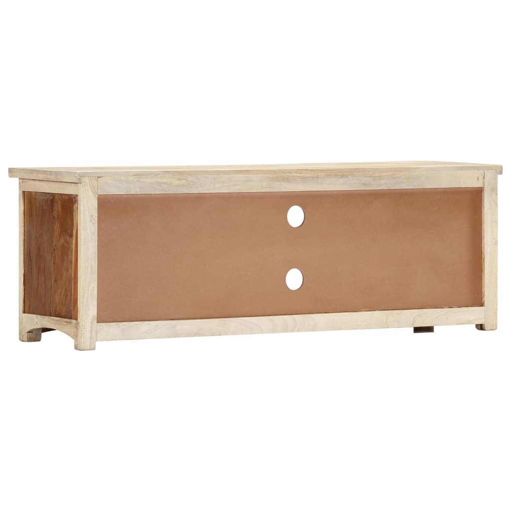 vidaXL Meuble TV 120 x 30 x 40 cm Bois de récupération massif