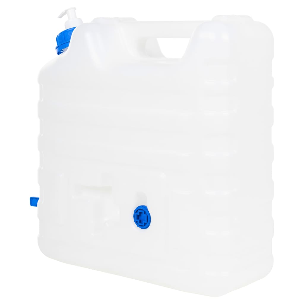 vidaXL Bidon d'eau avec robinet distributeur de savon 15 L plastique