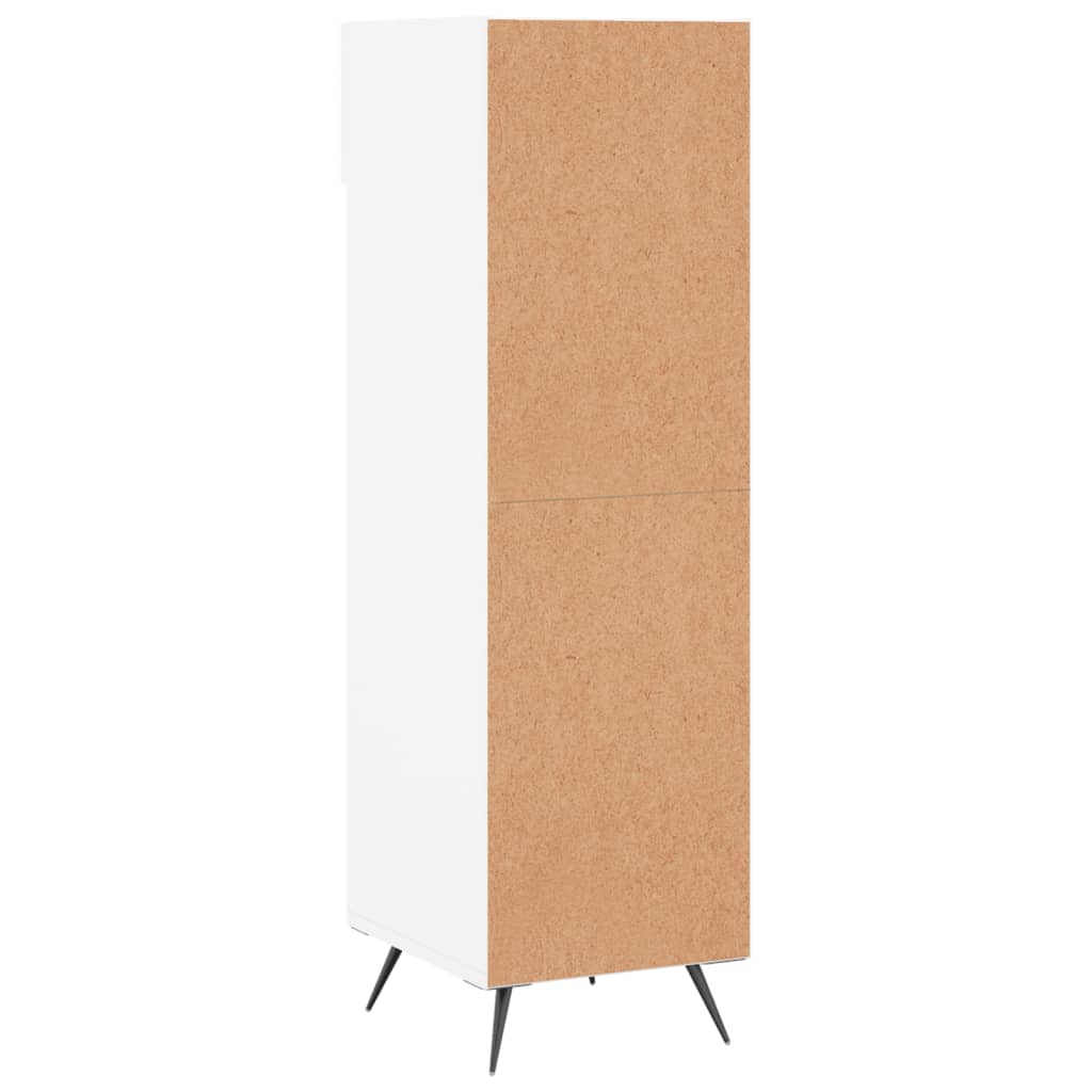 vidaXL Armoire à chaussures blanc 30x35x105 cm bois d'ingénierie