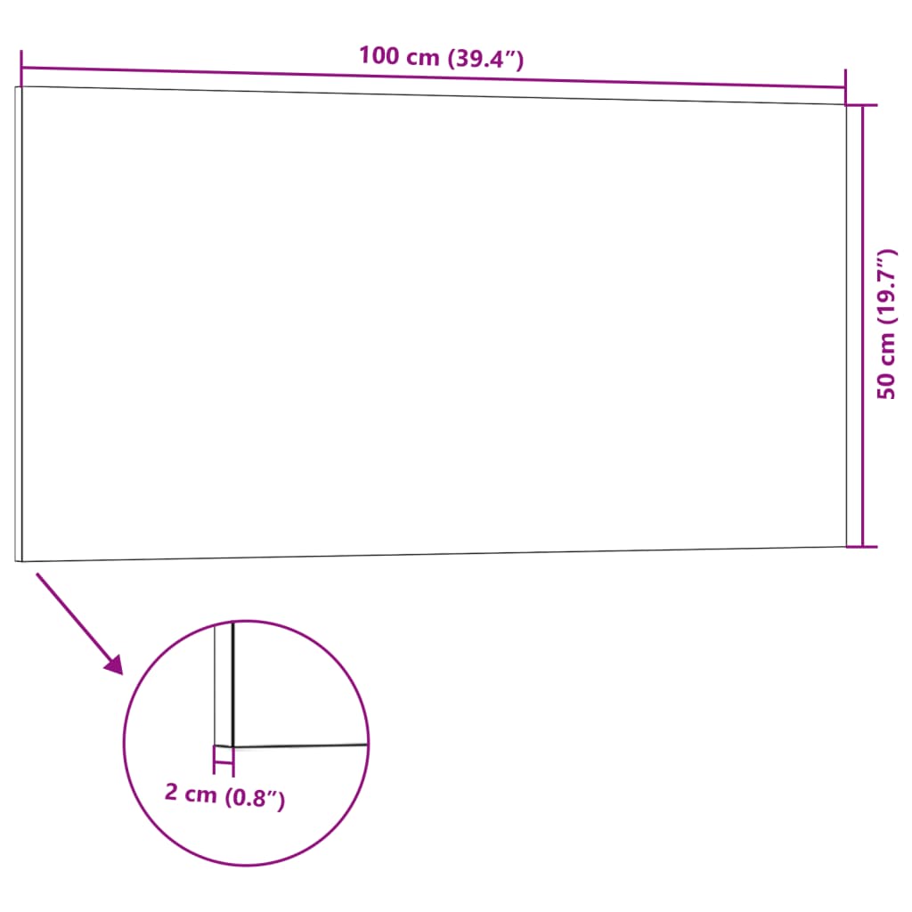 vidaXL Panneaux muraux 3D 10 pcs anthracite 100x50 cm EPS