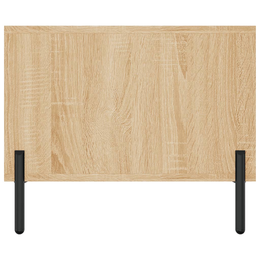 vidaXL Table basse chêne sonoma 102x50x40 cm bois d'ingénierie