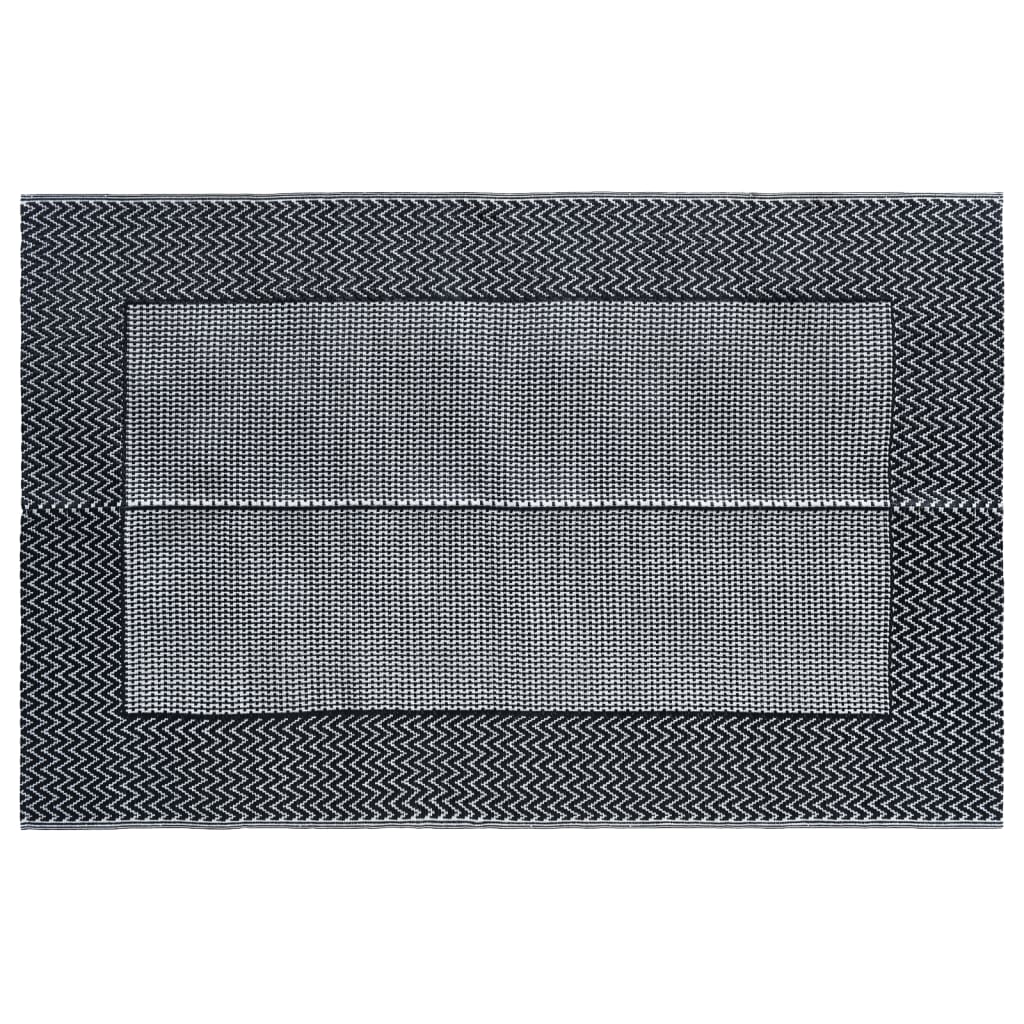 vidaXL Tapis d'extérieur Gris 160x230 cm PP