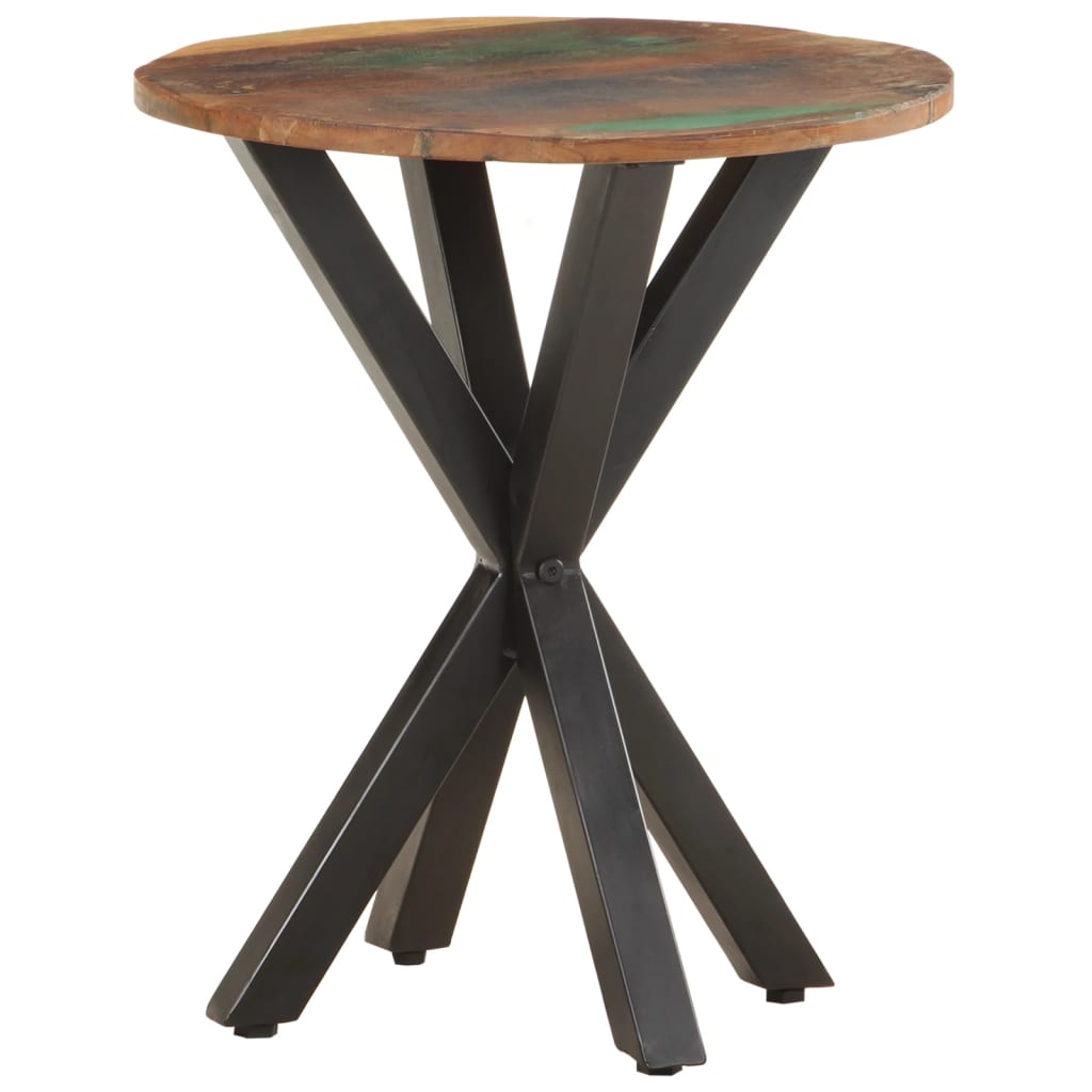 vidaXL Table d'appoint 48x48x56 cm Bois de récupération massif