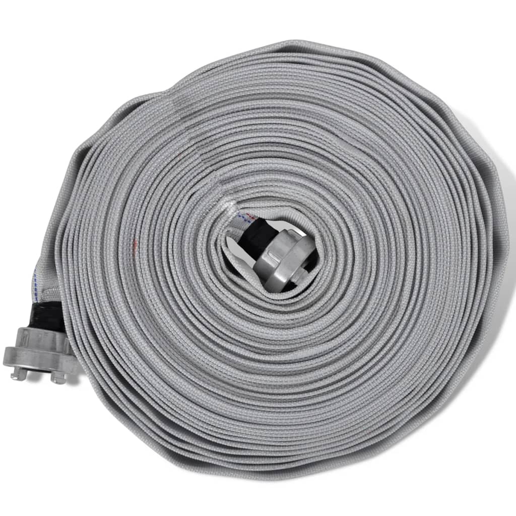 vidaXL Tuyau d'incendie plat 20 m avec raccords D-Storz 1 pouce