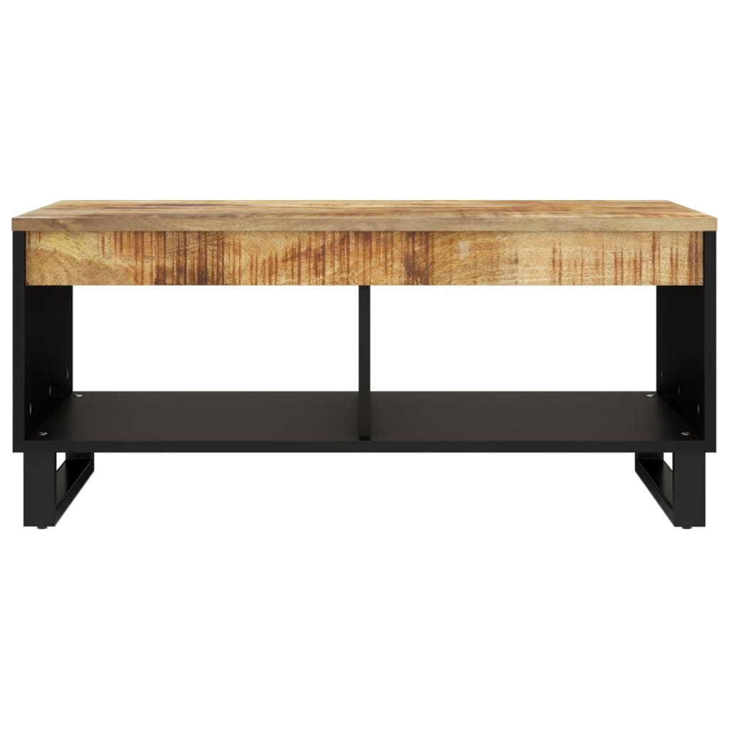 vidaXL Table basse 90x50x40 cm bois de manguier massif