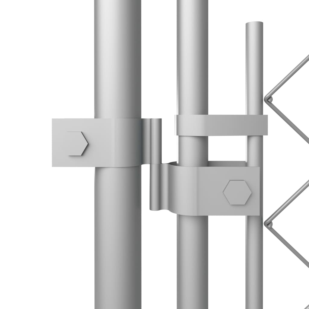 vidaXL Chenil extérieur avec toit pour chiens 7,6x3,8x2,3 m