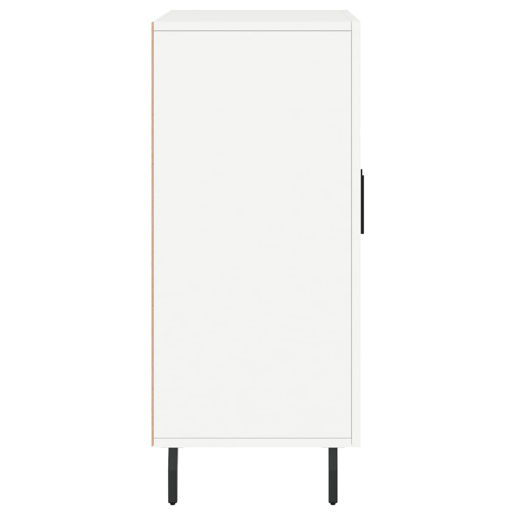 vidaXL Buffet blanc 90x34x80 cm bois d'ingénierie