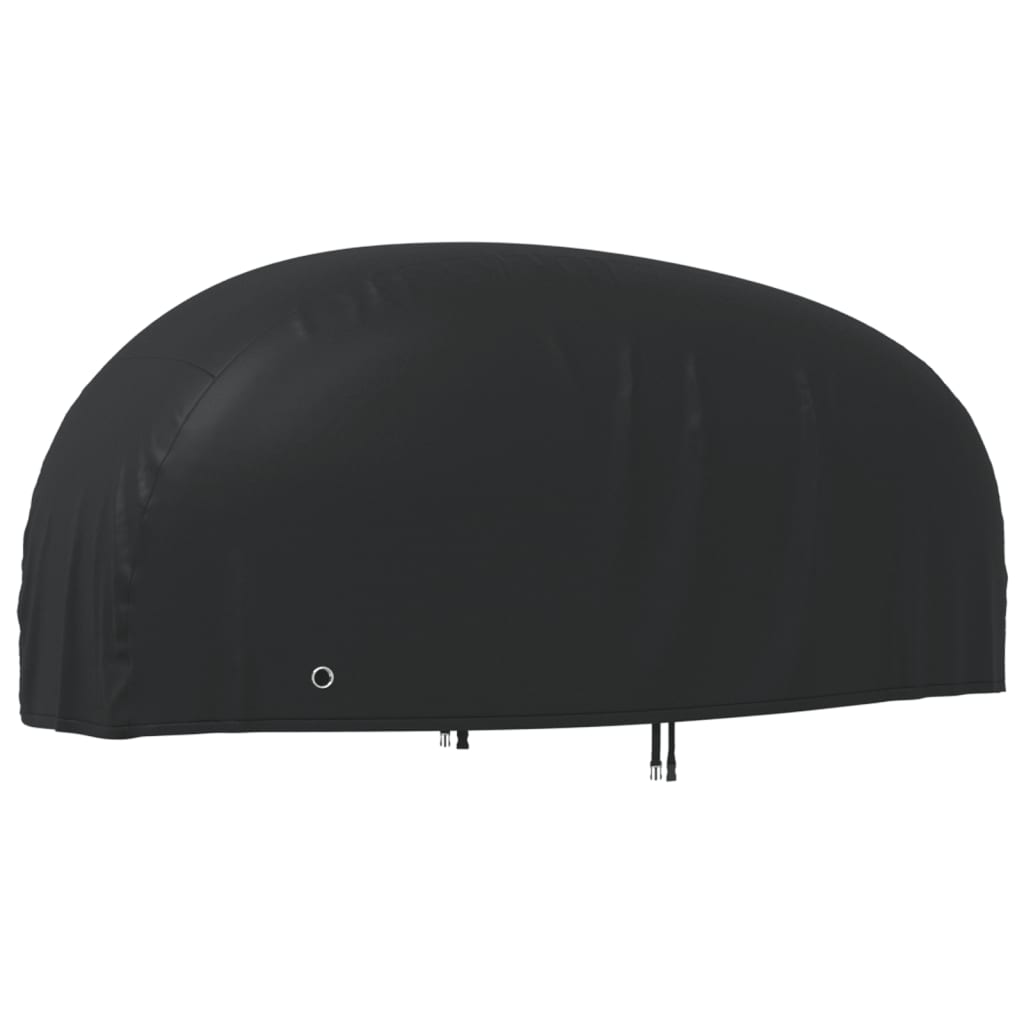 vidaXL Housse de motocyclette noir 245x105x125 cm oxford 210D