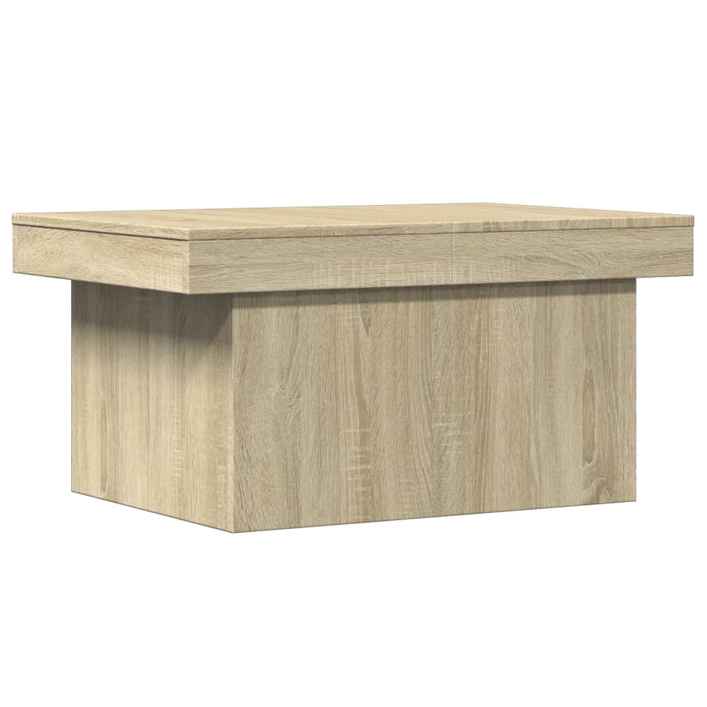 vidaXL Table basse chêne sonoma 100x55x40 cm bois d'ingénierie