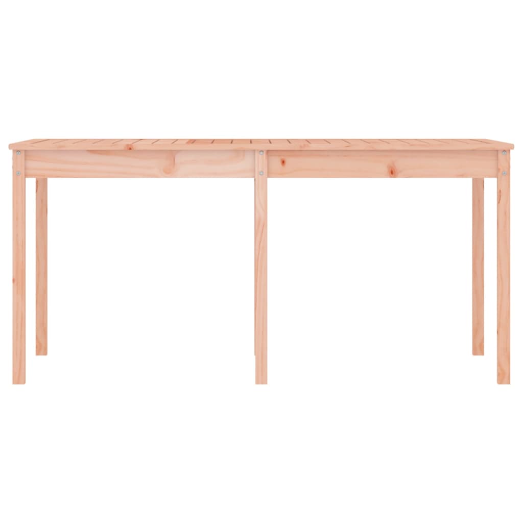 vidaXL Table de jardin 159,5x82,5x76 cm bois massif de douglas