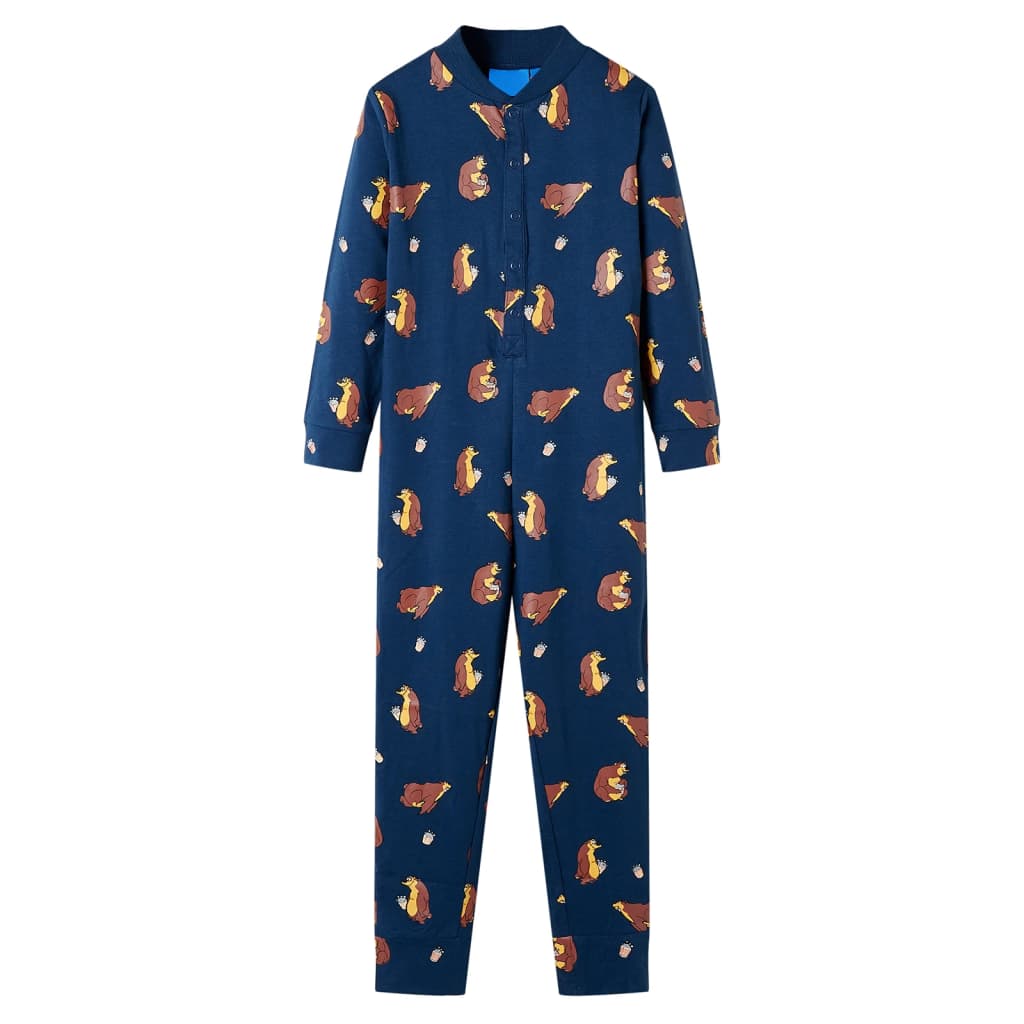 Combinaison enfants bleu jean 128