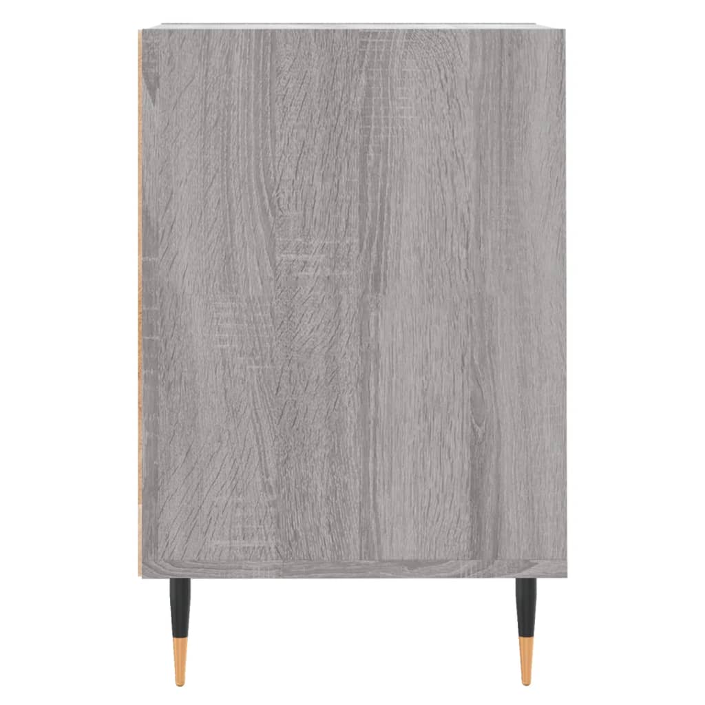 vidaXL Meuble TV Sonoma gris 100x35x55 cm Bois d'ingénierie