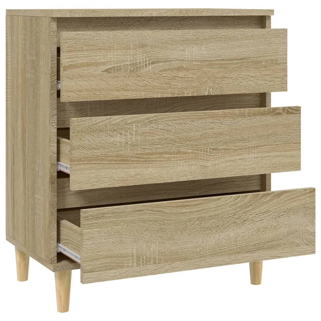 vidaXL Buffet Chêne sonoma 60x35x70 cm Bois d'ingénierie