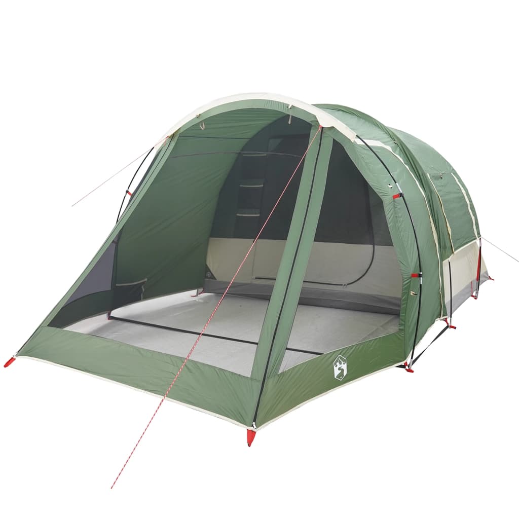 vidaXL Tente de camping tunnel 4 personnes vert imperméable