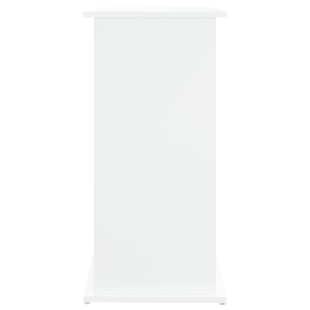 vidaXL Support pour aquarium blanc 81x36x73 cm bois d'ingénierie