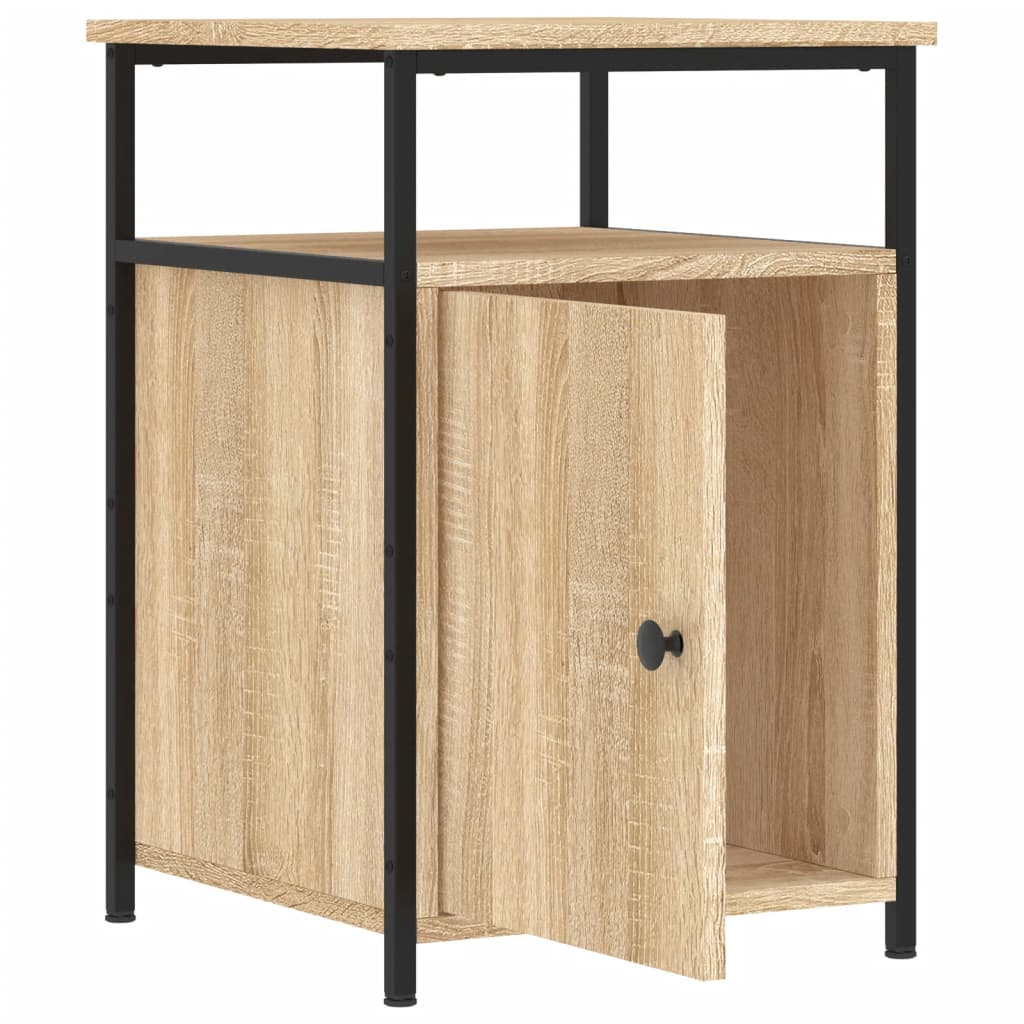 vidaXL Table de chevet chêne sonoma 40x42x60 cm bois d'ingénierie