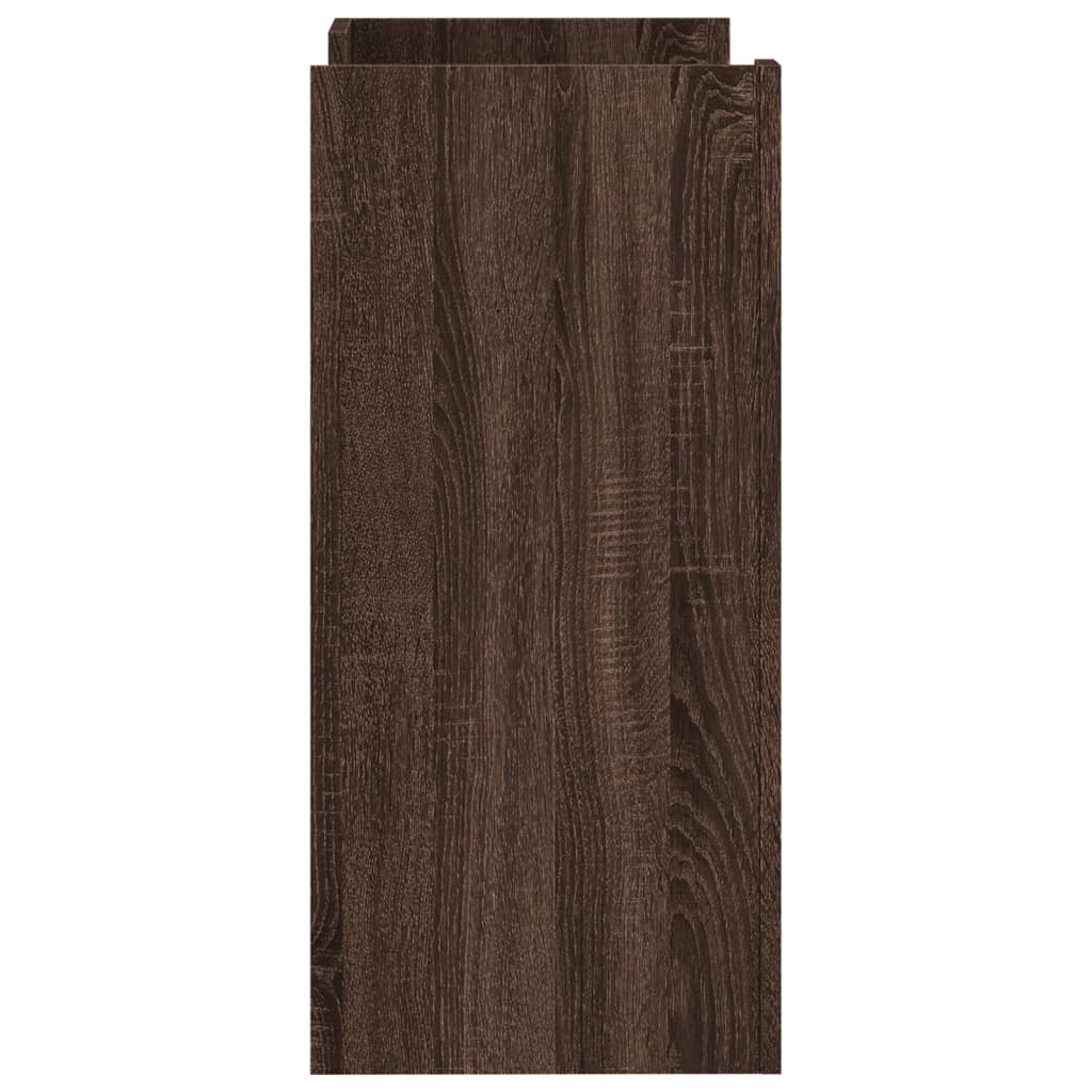 vidaXL Buffet chêne marron 73,5x35x75 cm bois d'ingénierie