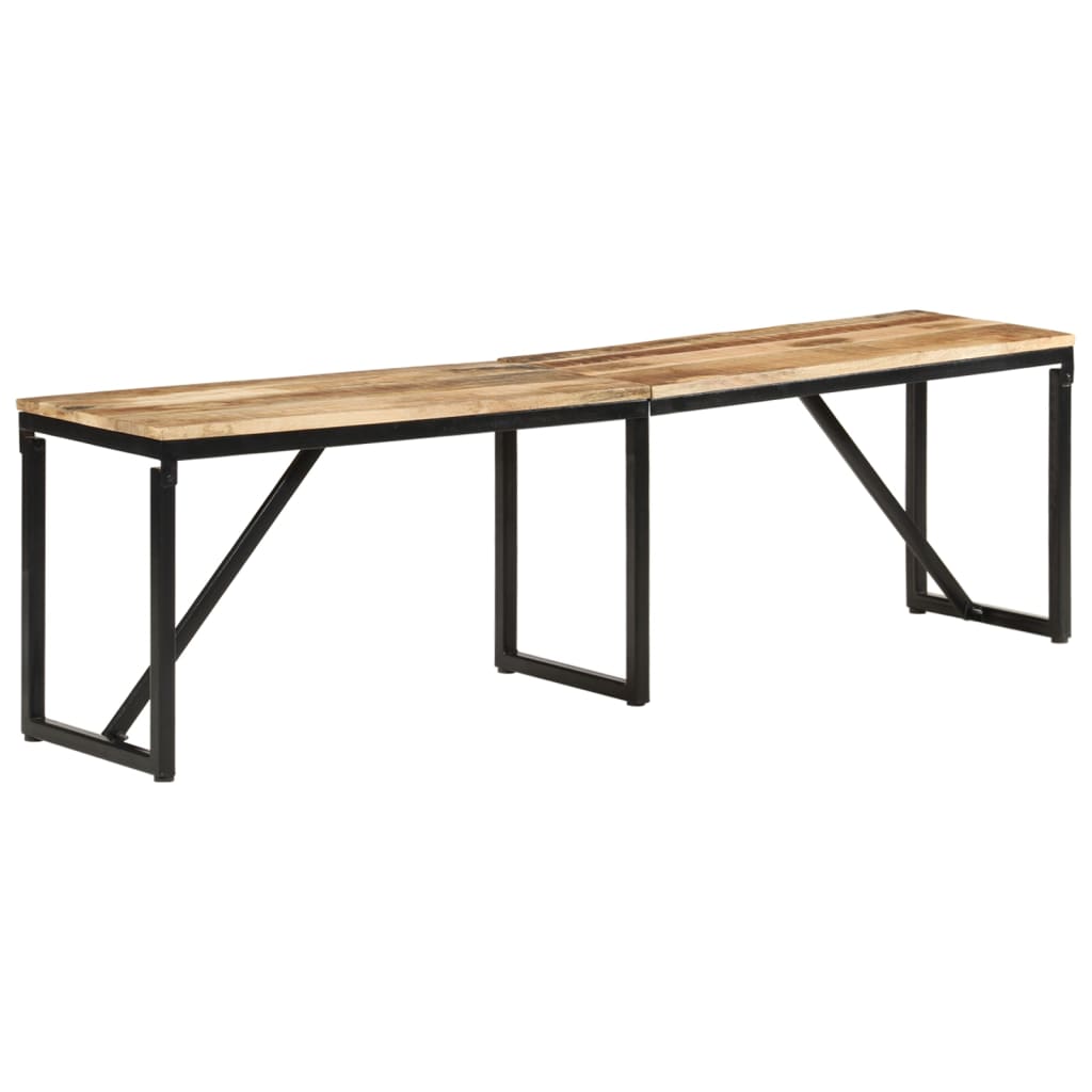 vidaXL Banc 160x35x46 cm bois massif de manguier