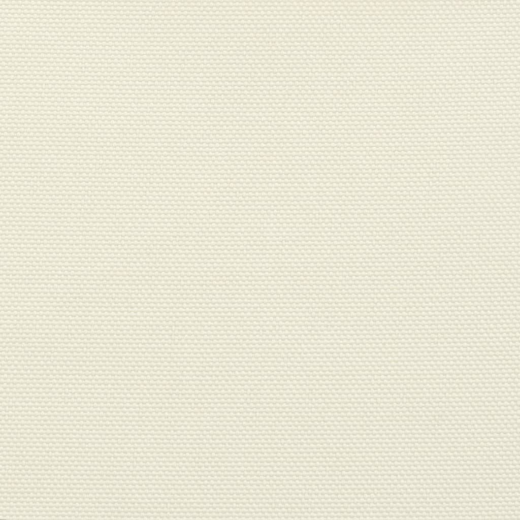 vidaXL Voile d'ombrage tissu oxford rectangulaire 3x6 m crème