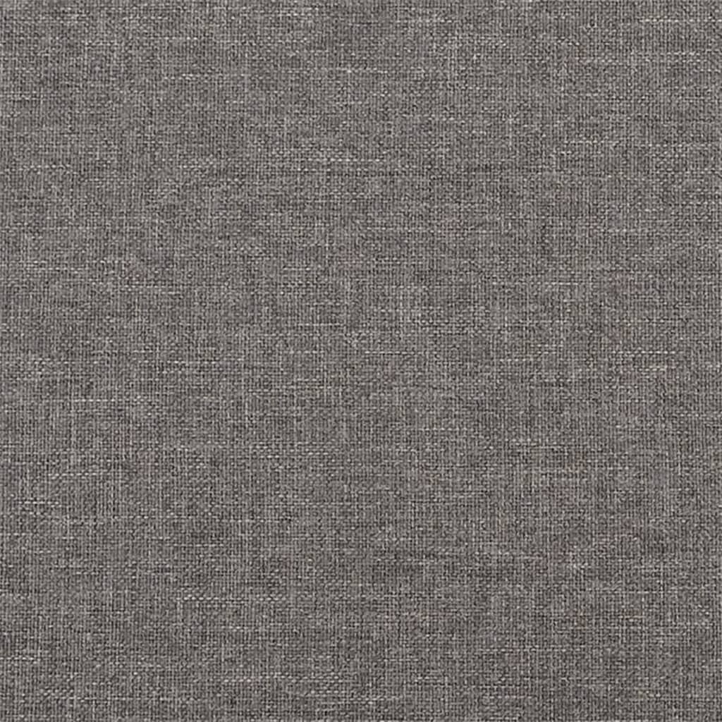 vidaXL Coussins décoratifs lot de 2 Gris foncé 40x40 cm Tissu