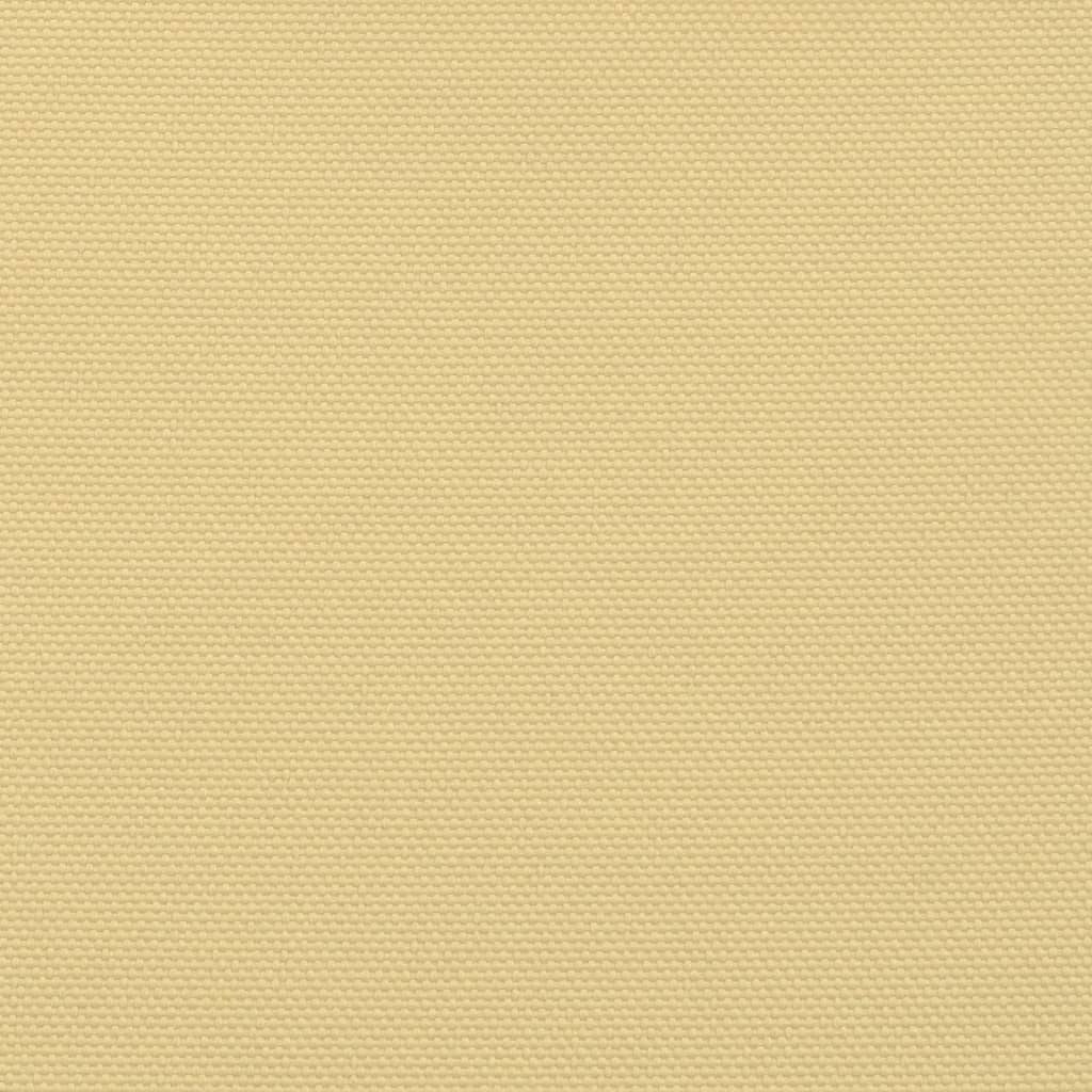 vidaXL Voile d'ombrage sable 5x3,5 m 100 % polyester oxford