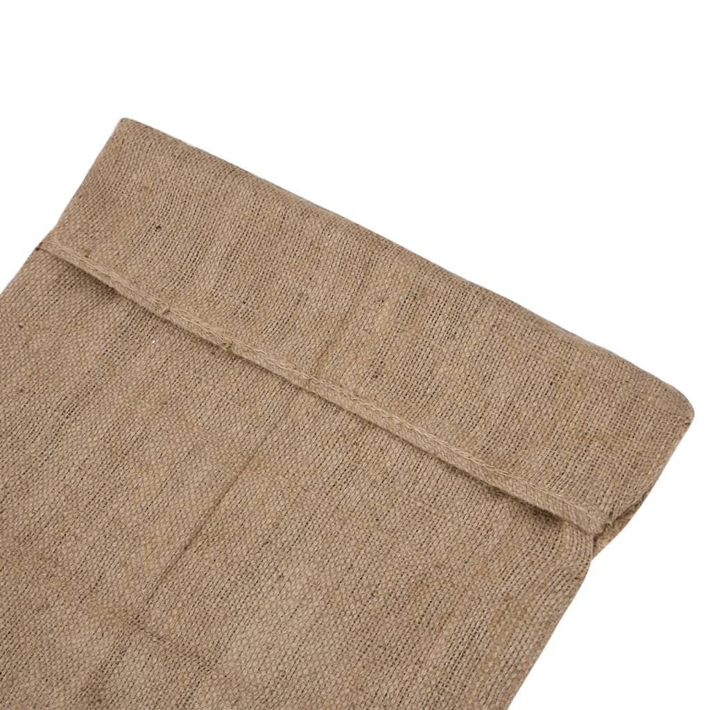 vidaXL Sacs en jute 10 pcs 60x105 cm 100 % jute 340 g/m²