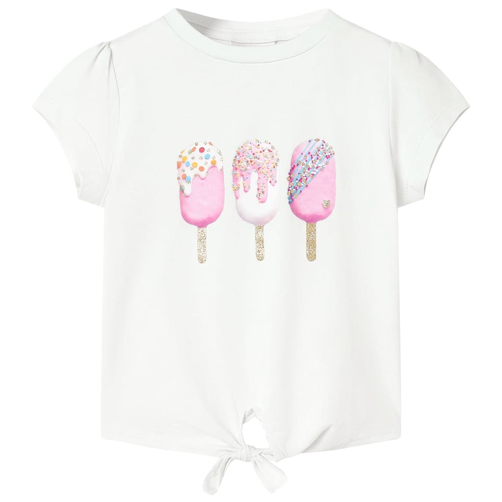 T-shirt pour enfants écru 116