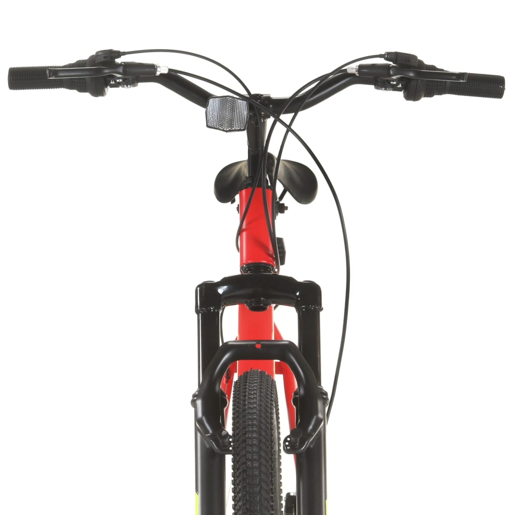 vidaXL Vélo de montagne 21 vitesses Roues de 27,5 pouces 50 cm Rouge