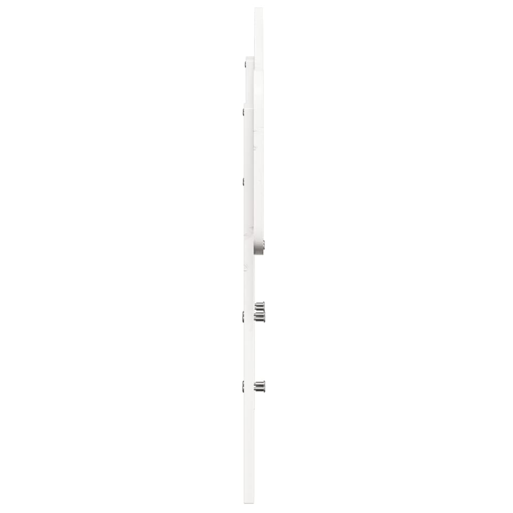 vidaXL Tête de lit blanc 90 cm bois massif de pin