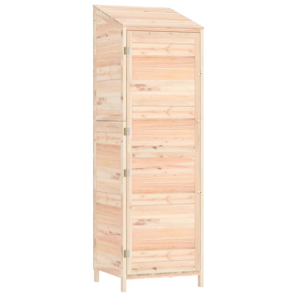 vidaXL Remise de jardin 55x52x174,5 cm Bois de sapin solide