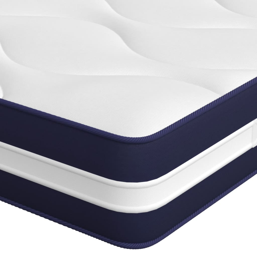 vidaXL Matelas à ressorts ensachés dureté moyenne 70x200 cm