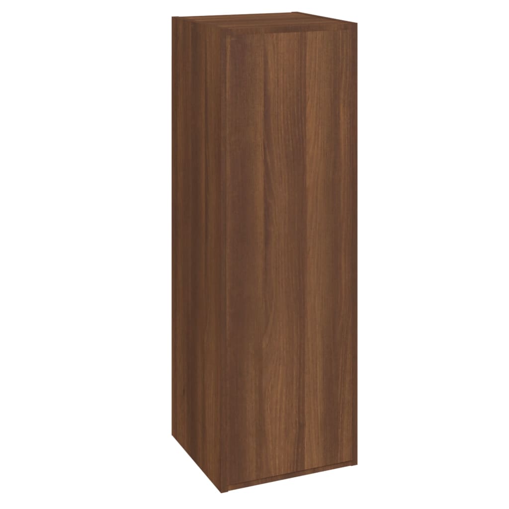 vidaXL Meubles TV Chêne marron 30,5x30x90 cm Bois d'ingénierie