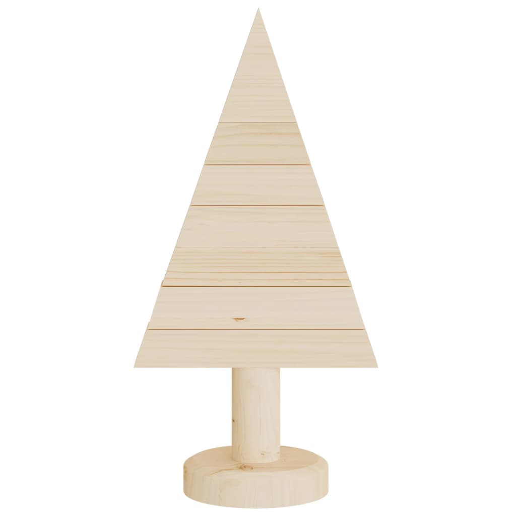 vidaXL Arbres de Noël en bois pour décoration 2 pcs 30 cm pin massif