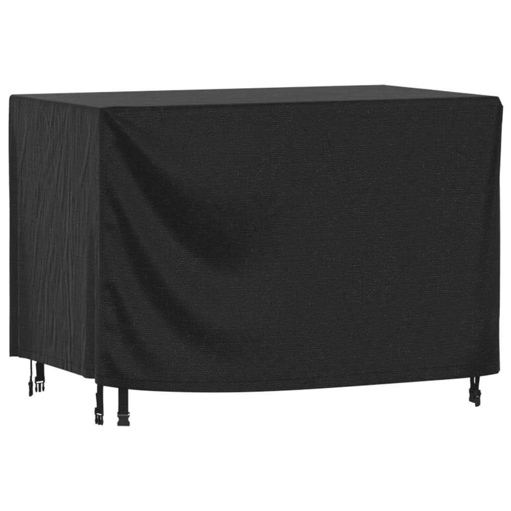 vidaXL Housse de salon de jardin noir 140x70x90 cm imperméable 420D