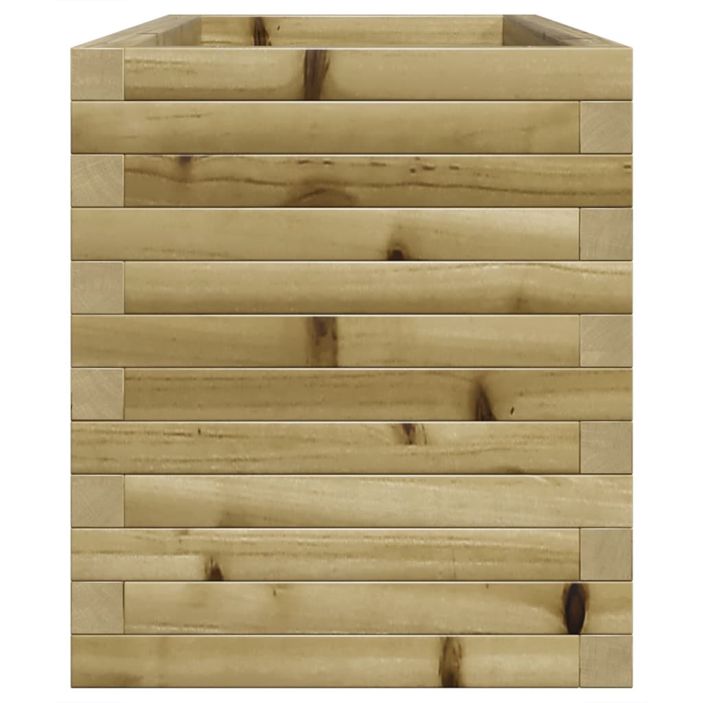 vidaXL Jardinière 110x40x46 cm bois de pin imprégné