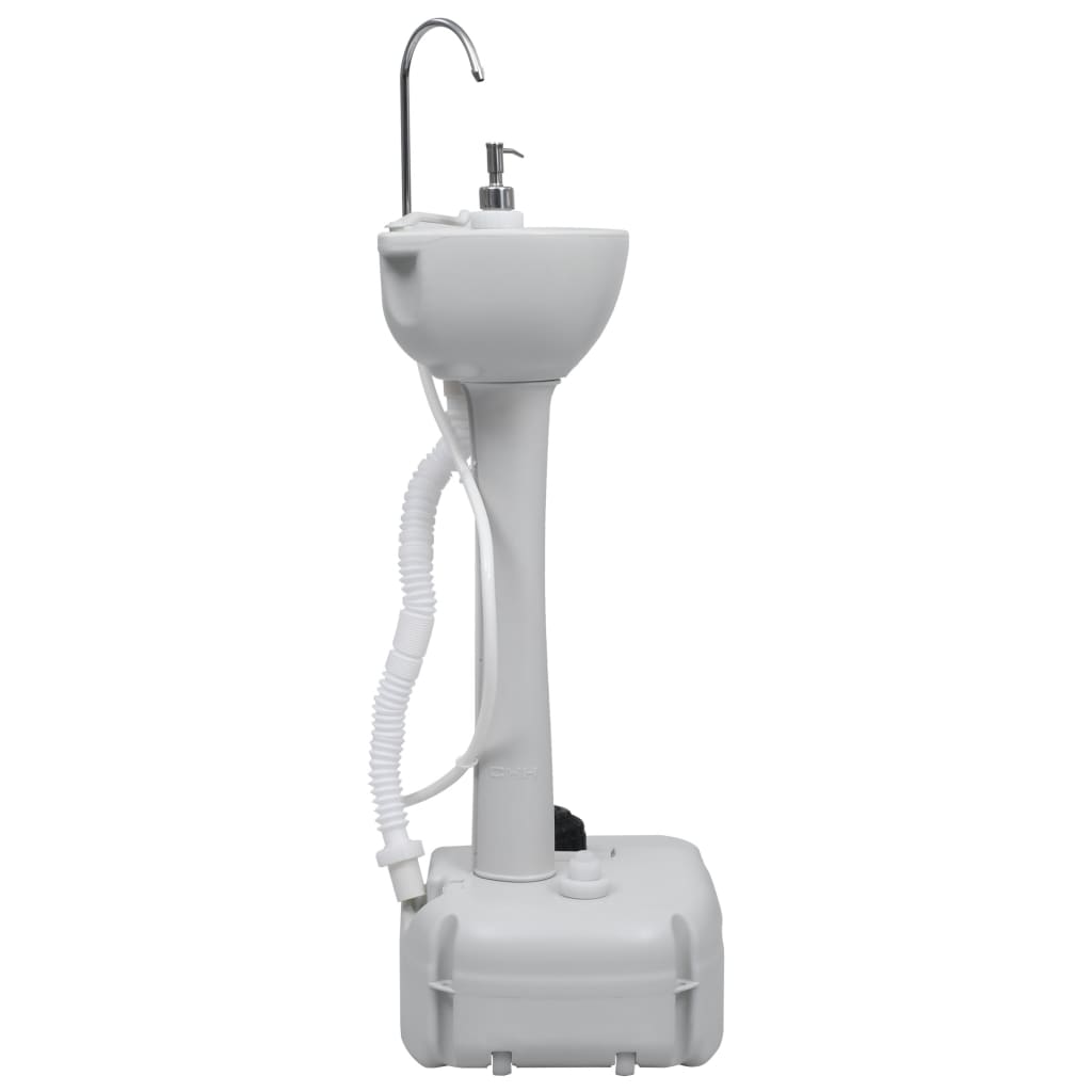 vidaXL Ensemble de toilette support de lavage des mains réservoir eau