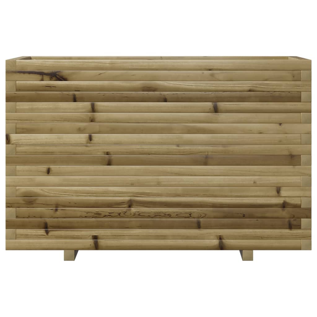 vidaXL Jardinière 110x40x72 cm bois de pin imprégné