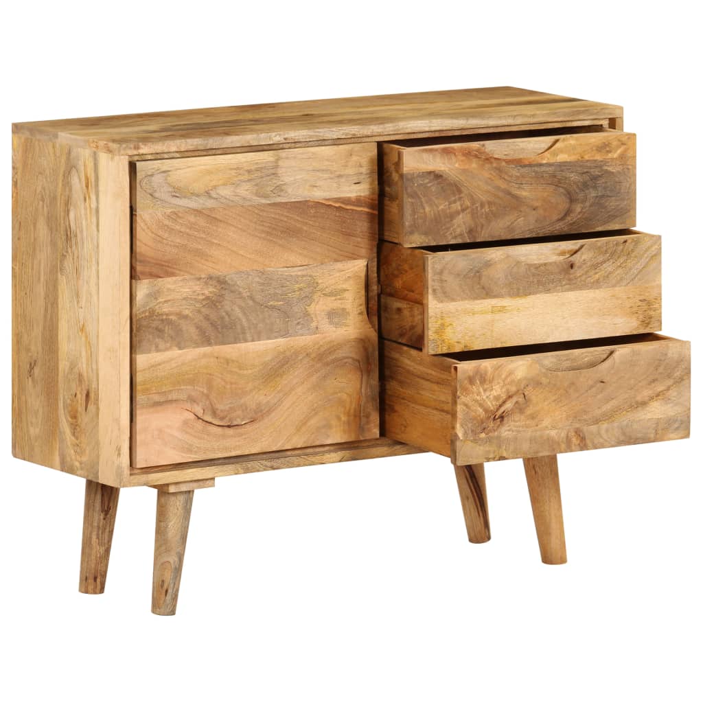 vidaXL Buffet Bois massif de manguier 90x30x69 cm