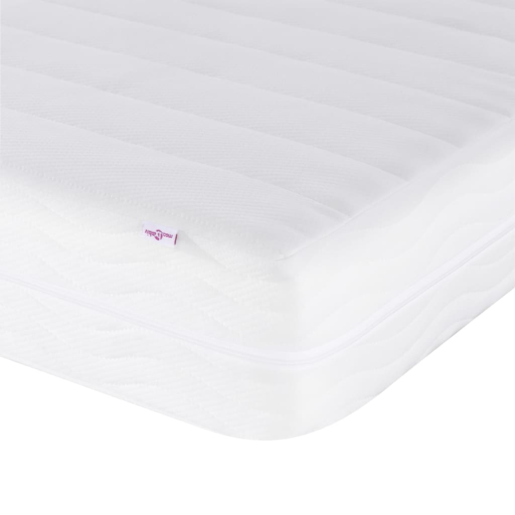 vidaXL Lit de jour avec matelas gris clair 80x200 cm velours