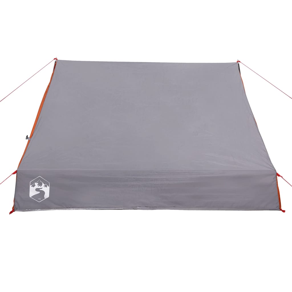 vidaXL Tente de camping en forme de A 2 personnes gris imperméable