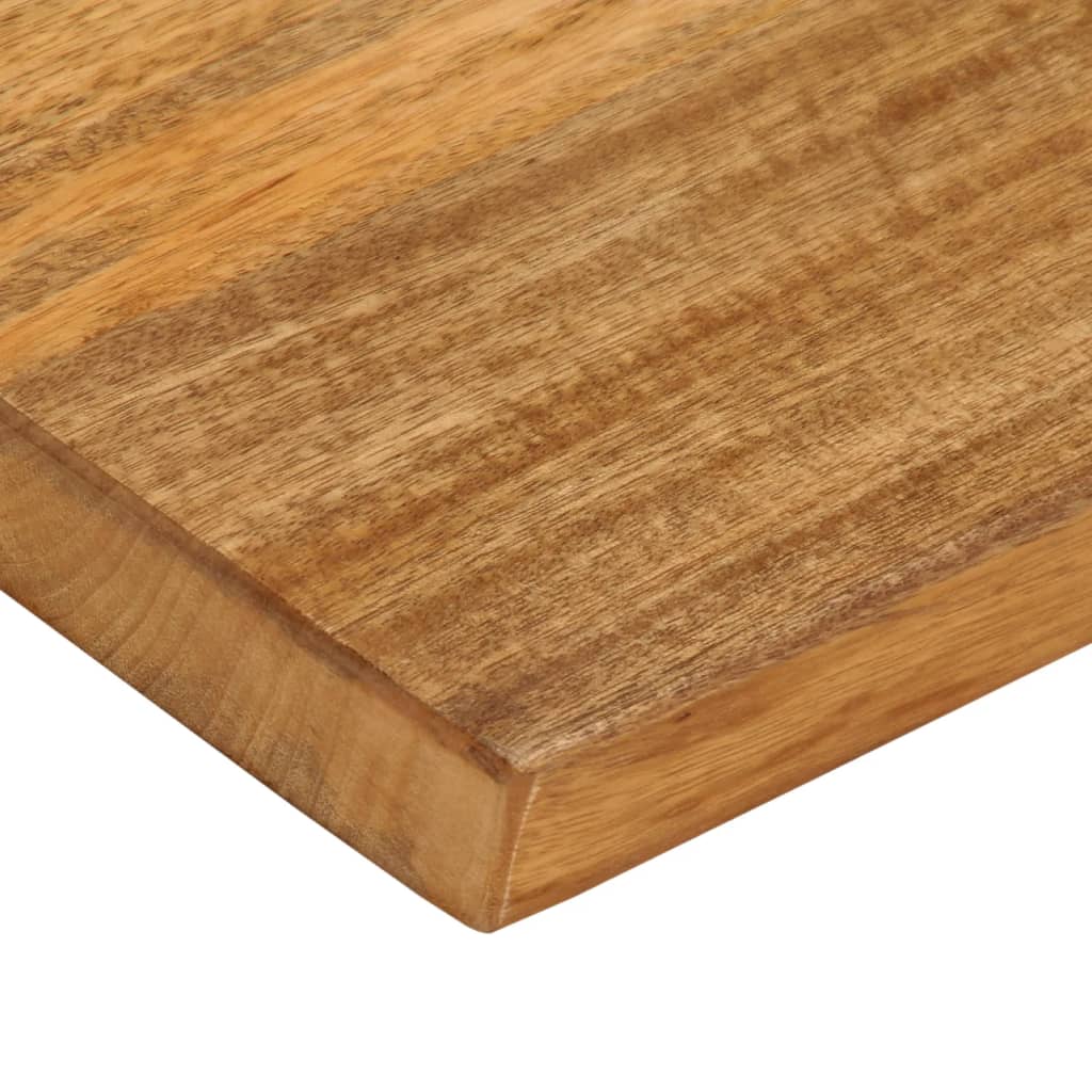 vidaXL Dessus de table à bord vivant 80x60x3,8 cm bois massif manguier