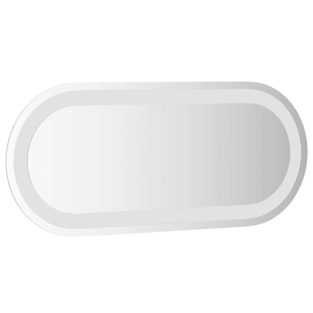 vidaXL Miroir de salle de bain à LED 60x25 cm ovale